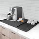 thumbnail image 2 of Coffee Maker Mat for Countertops 15.75x23.6In Coffee Bar Mat with Detachable Dish Drying Mat Raised Spill Proof Edges B, 2 of 5