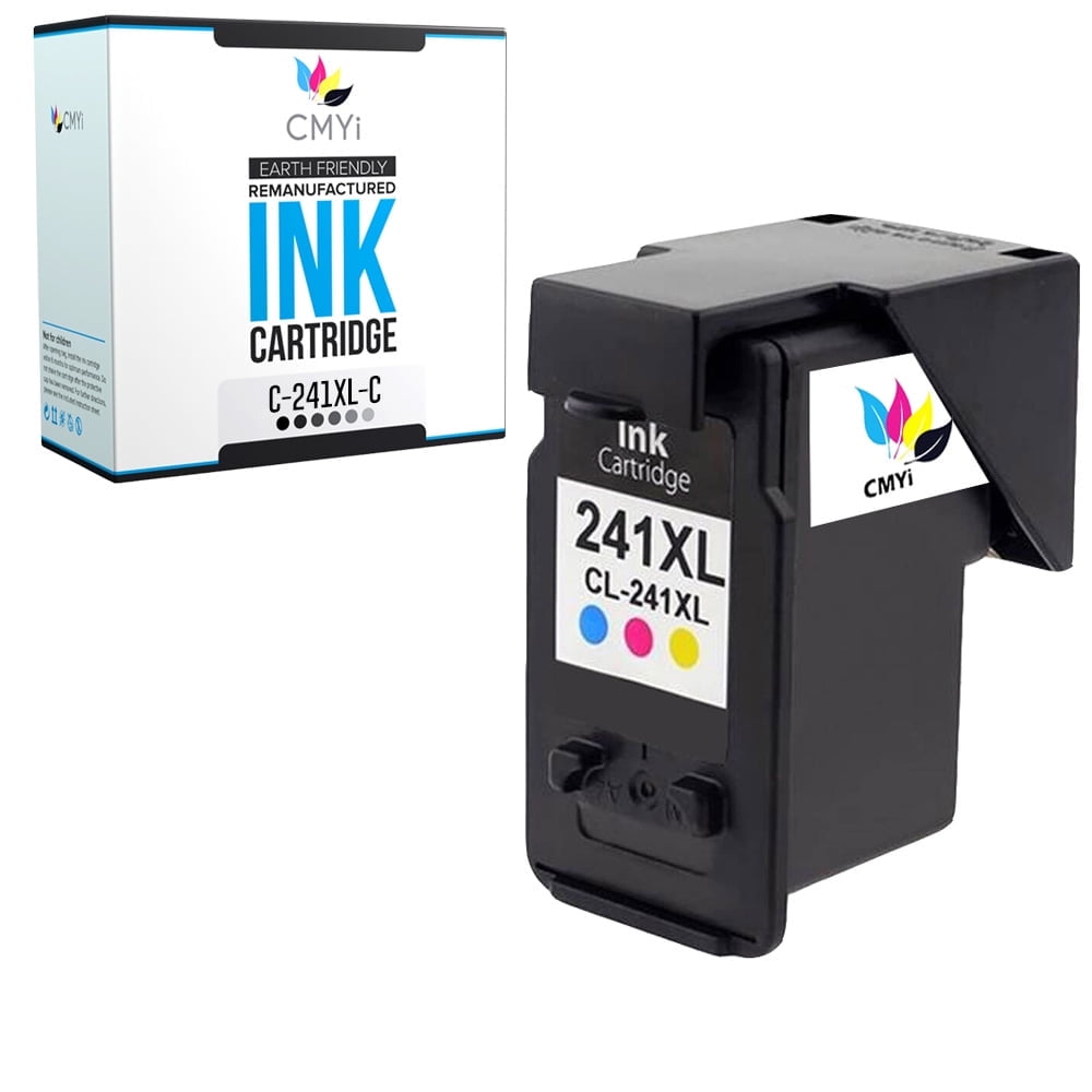 CMYi CL-241XL Tri-color Ink Cartridge Replacement Compatible for Canon PIXMA Printer, 1 Count