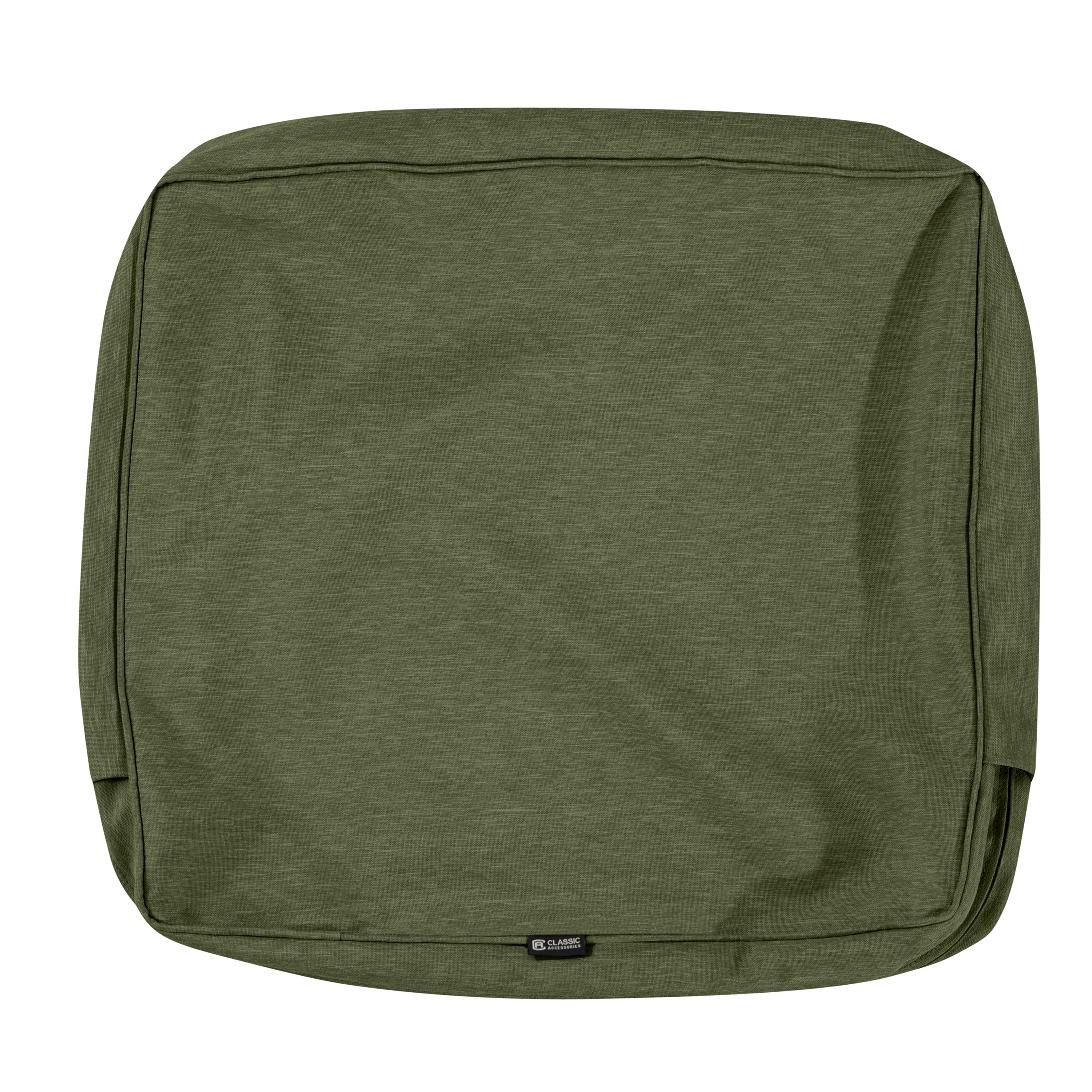 Classic Accessories Montlake FadeSafe Water-Resistant Patio Lounge Back Cushion, 21 x 20 x 4 inch, Heather Fern