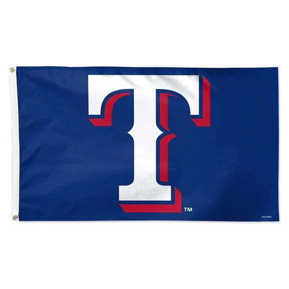MLB Texas Rangers Blue 3' x 5' Deluxe Flag