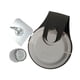 thumbnail image 4 of Kearding Reloj de pared de baño de PVC, portátil, impermeable, montado en la pared, a prueba de humedad, alimentado por , relojes analógicos Electrodomésticos Gris, 4 of 6