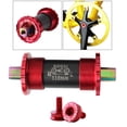 thumbnail image 1 of de pedalier de BB cuadrado - 68 mm 103/107/110/113/119 mm Accesorio eje cuadrado - 110mm rojo 110 mm rojo DYNWAVEMX Soporte inferior de bicicleta, 1 of 8