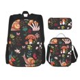 thumbnail image 1 of Balery Mushroom With Snails Mochila Escolar 3 en 1 para Niños - Mochila Resistente con Lonchera Térmica y Estuche - Mochila Escolar para Niños y Niñas, 1 of 7