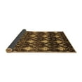 thumbnail image 2 of Ahgly Company Indoor Rectangle Abstract Brown Modern Area Rugs, 2' x 3', 2 of 4