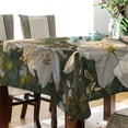 thumbnail image 3 of BZSMCE Square Tablecloth Flowers Blooming Pattern Tableclothes, 3 of 9