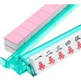 thumbnail image 3 of Mahjong Racks with Pushers Acrylic 4PCS Set 18.5in American Majiang Tile Racks Mahjong Accessories and Gifts (4 Colors), 3 of 7