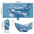 thumbnail image 2 of Hanging Hammock Portable Travel Camping For Outdooor Beach Camping Hiking Arctic Fox, 2 of 8