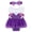 Purple Ghost Spider, variant on Spider-Verse Baby Girls' Cosplay Tutu Bodysuit and Headband Set Purple Ghost