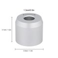 thumbnail image 2 of Soporte para maquinilla de afeitar para hombre, base de aleación de aluminio, soporte para maquinilla de afeitar de seguridad, accesorios para maquinilla de afeitar, 1 ud. ER, 2 of 5