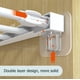 thumbnail image 3 of Paquete de 12 clavijas de soporte para estante, Clips autoadhesivos, pasador de partición fuerte para estantes de armario de cocina, soportes de armario, modulares, 3 of 5