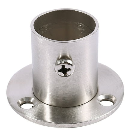 

Closet 22mm Dia Pipe Hanging Rail Rod End Support Bracket