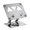silver gray, variant on Ergonomic Height Adjustable Stand for Laptops Tablets Holder 360 Rotation Quick Assembly Comfortable Viewing