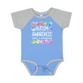 thumbnail image 1 of Inktastic Autism Awareness Support and Understanding Puzzle Pieces Gift Baby Boy or Baby Girl Bodysuit, 1 of 4