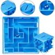 thumbnail image 3 of Hucha de laberinto tridimensional 3D ShuxiuWang para juguetes de rompecabezas para niños azul, 3 of 4