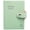 Green, variant on 1Pc Small Pocket Notebook 3x4, A7 Mini Leather Journal with Snap Button Closure, 200 Pages Thick Lined Notepad for Purse Everyday Carry, Blue