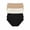 White/Nude/Black, variant on Joyspun Women's Seamless Bikini Panties, 6-Pack, Sizes XS-XXXL