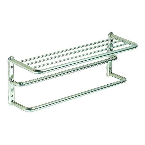 Manufacturer Varies Towel Shelf, Bright, 9-1/4x24x9-7/16In 4EEX4