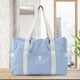 thumbnail image 1 of Bolsa De Ejercicios Bolso de fitness de nailon, bolsas de gimnasio portátiles plegables para fútbol al aire libre (azul cielo), 1 of 5