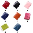 thumbnail image 2 of Jumpingount Cartera de cuero de diseño Simple, monedero plegable para almacenamiento de cambio de dinero, tarjetero de crédito y débito para Carteras Rosa, 2 of 6