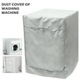 thumbnail image 2 of EUWBSSR Washer Dryer Cover Washing Machine Waterproof Dustproof Protector Cover-23.4"x23.4"x33"-silver, 2 of 9