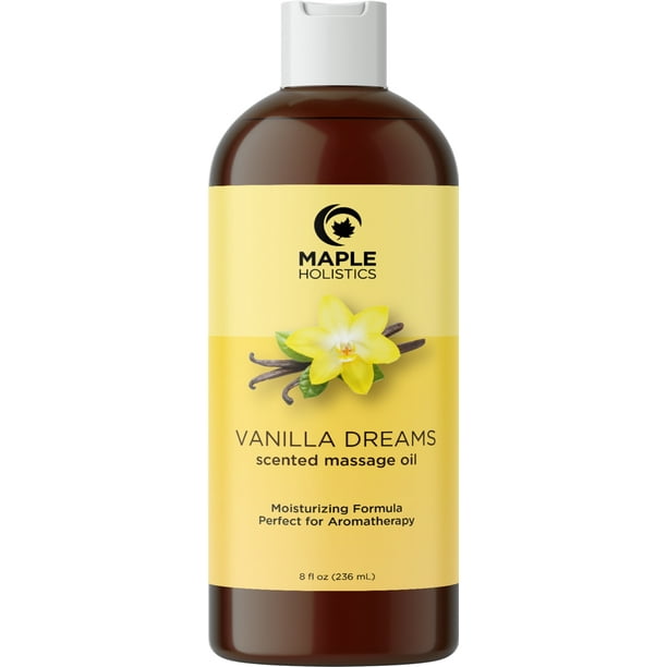 Aromatherapy Sensual Massage Oil for Couples Honeydew Vanilla Massage