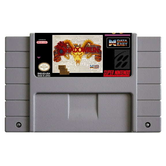 SNES Games Cartridge Shadowrun