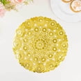 thumbnail image 6 of Efavormart 50 Pack Metallic Gold Medallion Style Paper Placemats, 12" Round Disposable Lace Doilies - 50GSM, 6 of 10