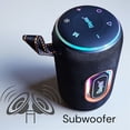 thumbnail image 3 of Bocina Altavoz Bluetooth Con Subwoofer, Tws, Ipx6 Y Rgb 15w, 3 of 9