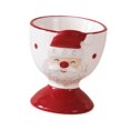 thumbnail image 2 of Huevera de Navidad, organizador de huevos, novedad de cerámica, soporte para huevos, soporte para huevos para almuerzo, desayuno, fiesta, cena, huevo Estilo B, 2 of 9
