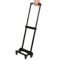 thumbnail image 3 of Soimiss Foldable Plastic Trolley Hand Truck Black 1Pack, 3 of 8