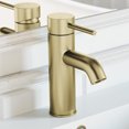 thumbnail image 5 of Ivy Single Hole, Single-Handle, Bathroom Faucet in Brushed Gold, 5 of 12