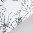 thumbnail image 2 of DriftAway Ryan Sketch Branch Leaves Blackout Room Darkening Grommet Lined Thermal Insulated Energy Saving Window Curtains 2 Layers 2 Panels, 2 of 6