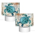 thumbnail image 2 of Fotbe Watercolor Sea Turtle Pattern Acrylic Night Light Gift with 3 Color ModesTouch-Sensitive LED Lamp Perfect Gift for Mother's Day, Birthday, or Christmas, 2 of 9