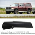thumbnail image 3 of Trailer Tow Mirror Arm Cover Smooth  Black for   1500 2500 3500 2014-2022, 3 of 7