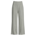 thumbnail image 5 of Lmueinov Wide Leg Leggings for Women High Waisted Modal Cotton Blend Loose Fit Casual Yoga Lounge Pants with Pockets for Gym Workout Work Everyday Wear, 5 of 8
