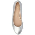 thumbnail image 5 of Journee Womens Saarii Slip On Block Heel Round Toe Pumps, 5 of 11