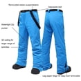 thumbnail image 4 of Pantalon à Bretelles Imperméable et Isolé pour Hommes, Pantalon de Planche à Neige Ski, Salopette, 4 of 9