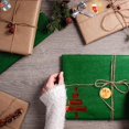 thumbnail image 4 of 24 piezas/hoja de pegatinas para sellos de galletas y dulces, etiquetas para embalaje de regalo, decoración navideña, calendario de adviento de Feliz Navidad, pegatinas de papel con números, 4 of 5