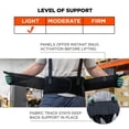 thumbnail image 3 of Cinturón de soporte lumbar Ergodyne ProFlex 1650, 19 cm, correas elásticas ajustables y extraíbles, 3 of 5