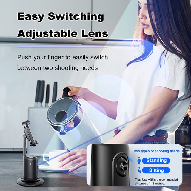 Estabilizador de Gimbal para Teléfonos Inteligentes, Teléfono Inteligente Gimbal para La Plataforma en La Nube de Teléfonos Móviles de la Plataforma de Reconcinocimiento facial