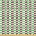 thumbnail image 2 of Ambesonne Abstract Fabric by the Yard Upholstery, Colorful Zigzag Pattern, 2 Yards, Multicolor, 2 of 5