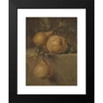 thumbnail image 2 of Adriana Johanna Haanen 11x14 Black Modern Framed Museum Art Print Titled - Quinces (1834-1889), 2 of 5