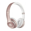 Refurbished Apple Beats Solo2 Wireless Rose Gold On Ear Headphones MLLG2AM/A