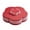 Pink, variant on Joernso Rotating Divided Snack Tray Stylish Candy and Nut Storage Box for Home and Parties Flower-shaped Organizer with Phone Holder for Home Kitchen Picnic
