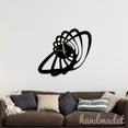 thumbnail image 4 of Handmadetneonsign Spiral Wall Clock Unique, Text Oversize Wall Clock, Year Date Round Wall Clock 55894, 4 of 5