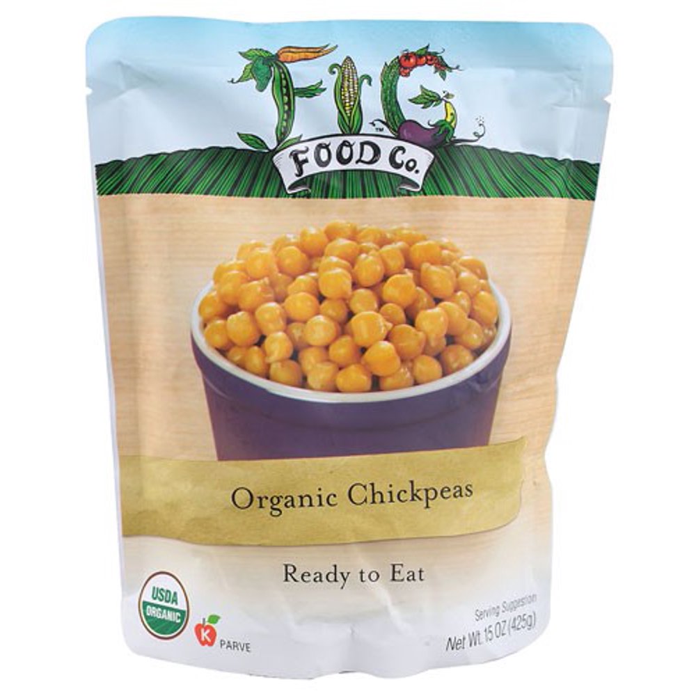 Fig Food Company Organic Chickpeas, 15 Oz