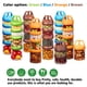 thumbnail image 4 of Contenedores Apilables para Alimentos SELEWARE Juego de 4 Frascos de 920 ml Azul, 4 of 9