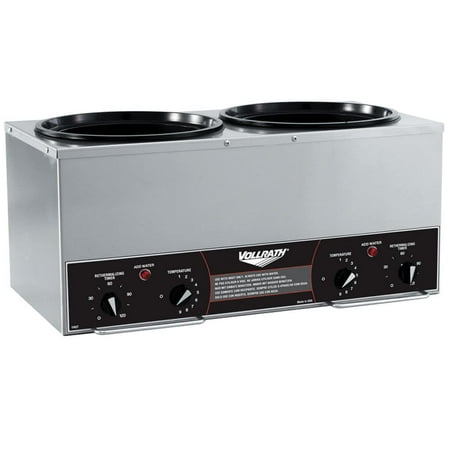 Tabletop King 72165 11 Quart Soup Warmer Kettle Black 120v