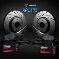 thumbnail image 2 of R1 Concepts Front Rear Brakes and Rotors Kit |Front Rear Brake Pads| Brake Rotors and Pads| Performance Off-Road Brake Pads and Rotors WHVN2-48003, 2 of 3