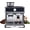 Gray Electroplated Silver, variant on Stainless Steel Espresso Maker with Milk Frother - 20 Bar Pressure, 2.8L Water Tank, Complete Barista Kit, Ideal for Latte, Cappuccino, Macchiato
